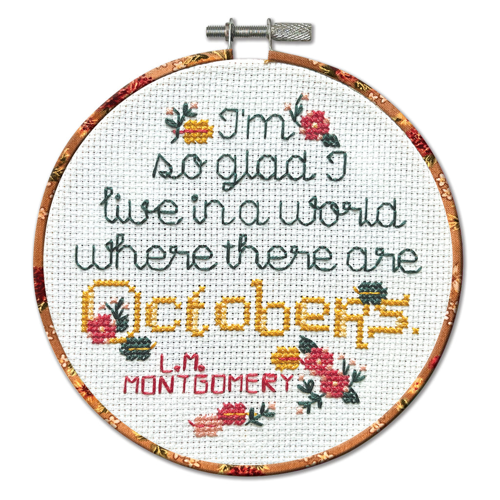 Octobers Cross-Stitch Kit