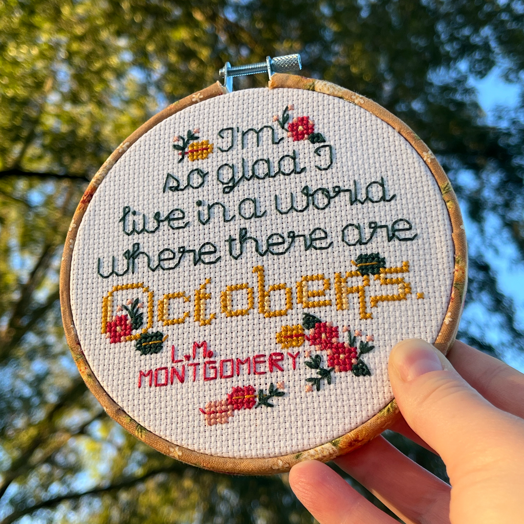 Octobers Cross-Stitch Kit